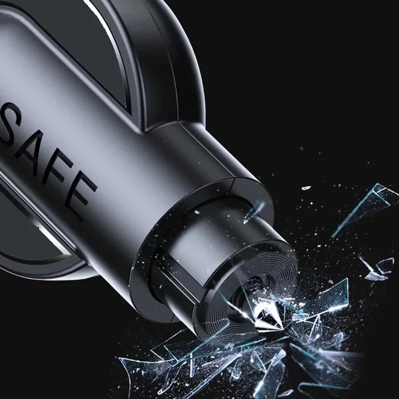 Alloy Car Safety Hammer Emergency Glass Window Breaker for Subaru XV STI WRX BRZ FORESTER IMPREZA Crosstrek Seat Belt Cutter WW3