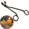 18cm Candle Wick Trimmer Stainless Steel Candle Scissors Trim Wick Cutter Round Head Candle Core Shears Handmade Tools