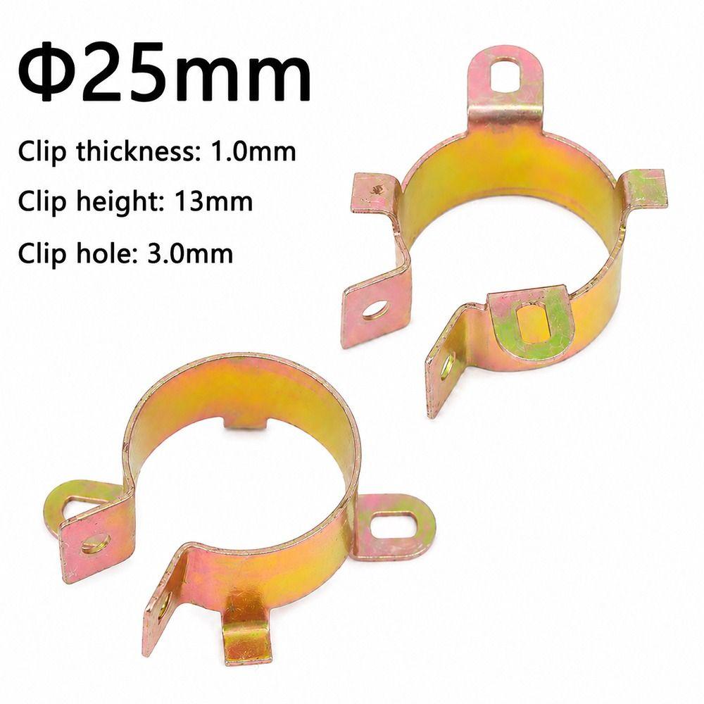 1Pcs Zinc Plated Capacitor Mounting Clip Iron Clamp Holder Bracket for Electrolytic Can Capacitor