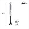 Погружной блендер Braun MQ 50001 M MultiQuick 5 (0X22111507)
