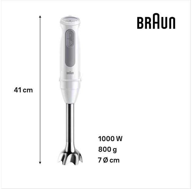 Погружной блендер Braun MQ 50001 M MultiQuick 5 (0X22111507)