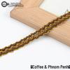 Кружевная отделка Gold Thread шириной 1 см - 11 м для штор, дивана, обуви, шляп и аксессуаров