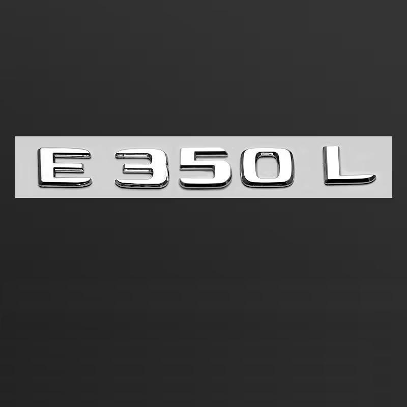 ABS Car Trunk Letters Logo Badge Emblem Decals Sticker For Mercedes Benz Benz AMG W203 W205 W206 W211 W220 W212 W210 GLC CLA GLK GKMNO1
