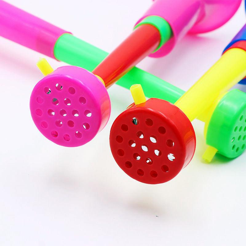 Plastic Three-Section Large Telescopic Horn 60cm Vuvuzela Fan Horn World Cup Cheering Horn Street Stall Goods