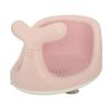 Baby Bath Seat Skid Proof Suction Cartoon Shape Lying Safe Infant Bathtub Seat for Bathroom