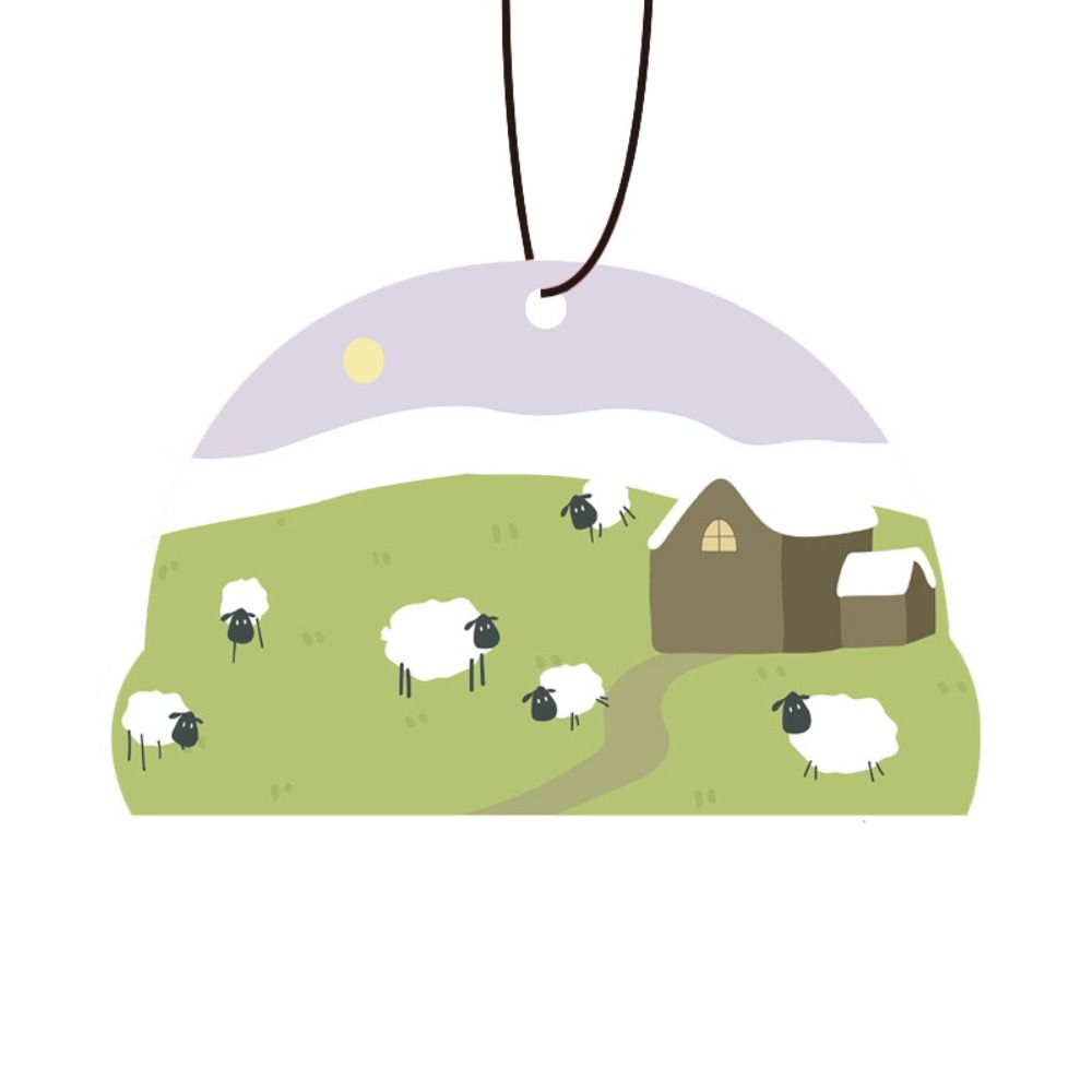 Автомобильная ароматерапия Подвеска-ароматизатор на зеркало заднего вида Украшение автомобиля Аниме-декор