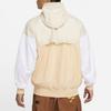 Nike Спортивная одежда Windrunner Тренировочная куртка с логотипом цветных блоков и капюшоном Мужская верхняя одежда цвета хаки DA0002-268
