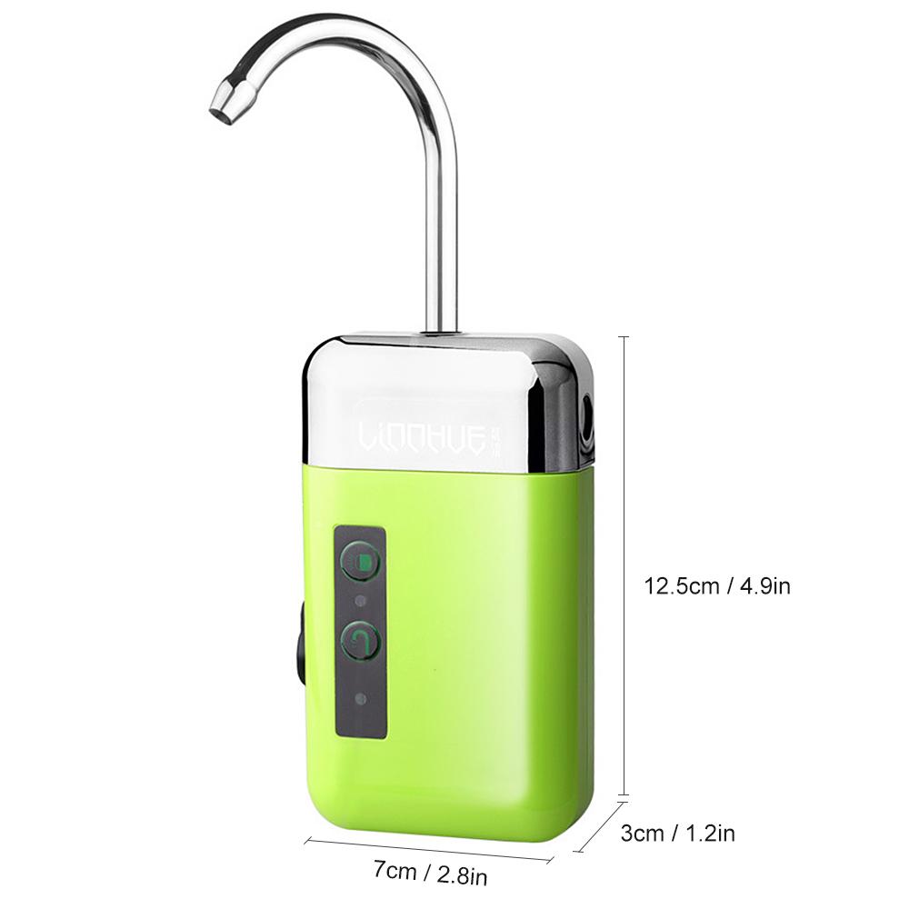 Outdoor Portable Mini Air Pump Air Oxygen Pump With Air Stone Tube 3-in-1 Sensing USB Charging