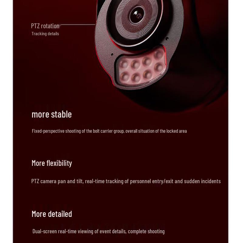 MERCURY MIPC528PW POE Dual-Lens PTZ Security Camera (CN version)