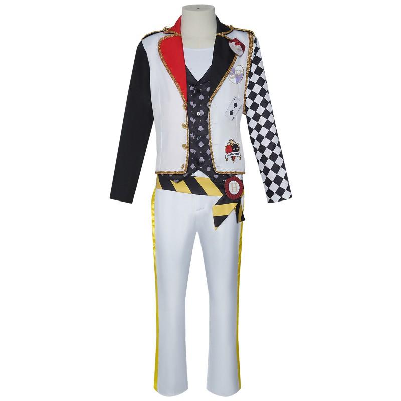 Halloween Twisted Wonderland Cosplay Costume Heartslabyul Riddle Ace Role Play Outfit Party