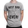 Футболка Лучший Папа На Свете Мужская Футболка Подарок для Отца Папы Рождественская одежда