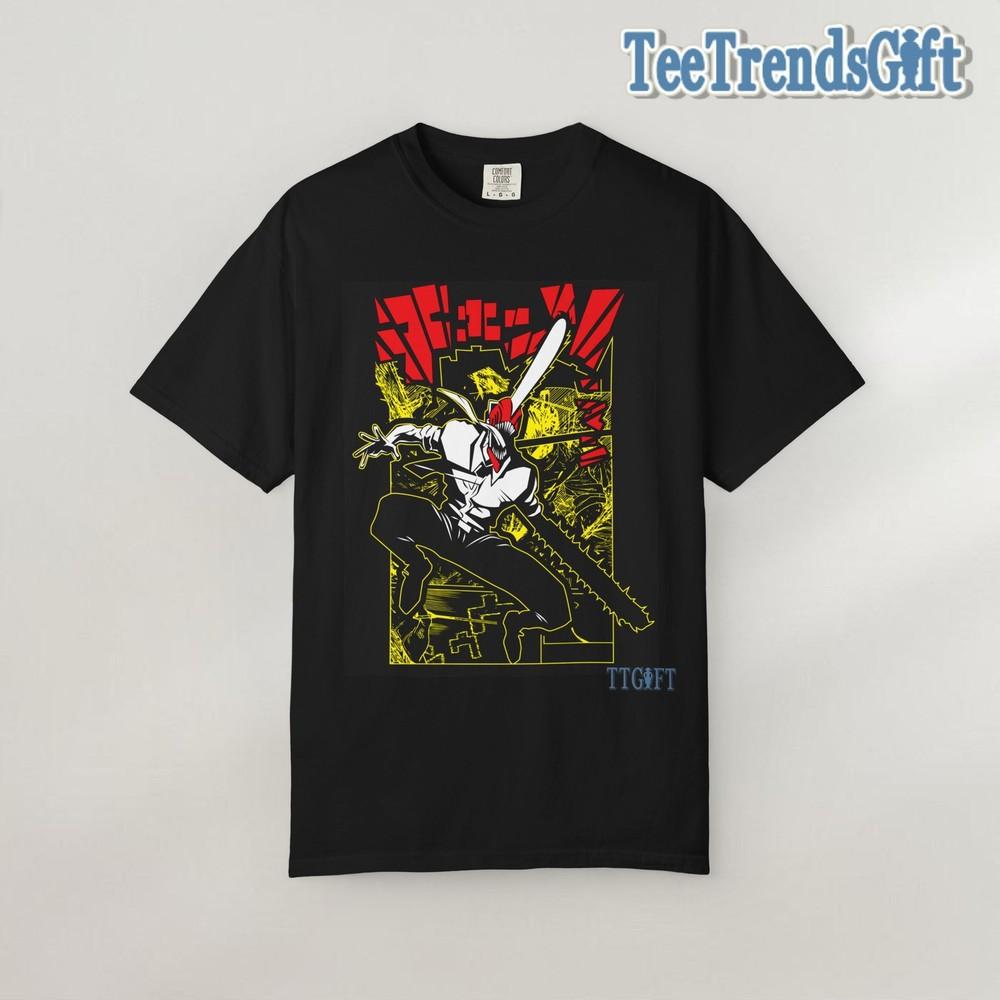 Chainsaw Unisex Denji X Chainsaw Unisex Rage Edition Tshirt