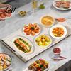 Portable Silicone Heat Mat Electric Food Warming Mat 250W Flexible Roll-up Tray with 8 Adjustable Temperature Levels And Waterproof Countertop Pad 6
