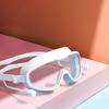 Waterproof Swimming Goggles Large Frame Water Racing Glasses Elastic Diving Eyewear  Diving