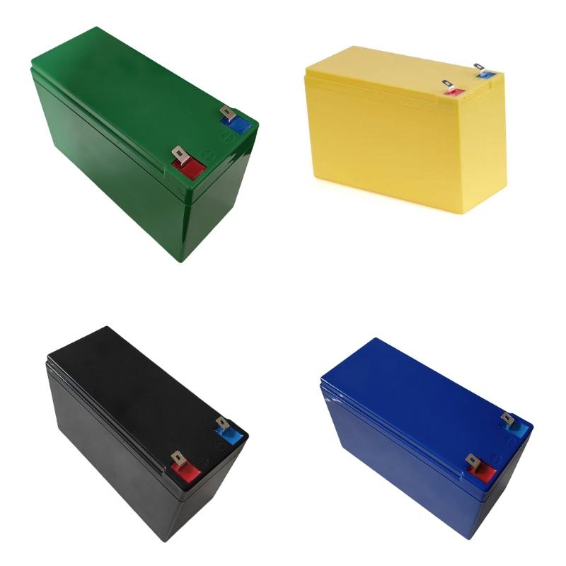 12V 7Ah Battery Case Lithium Battery Enclosure Empty Box with Integrated Injections Molding for Superior Seal