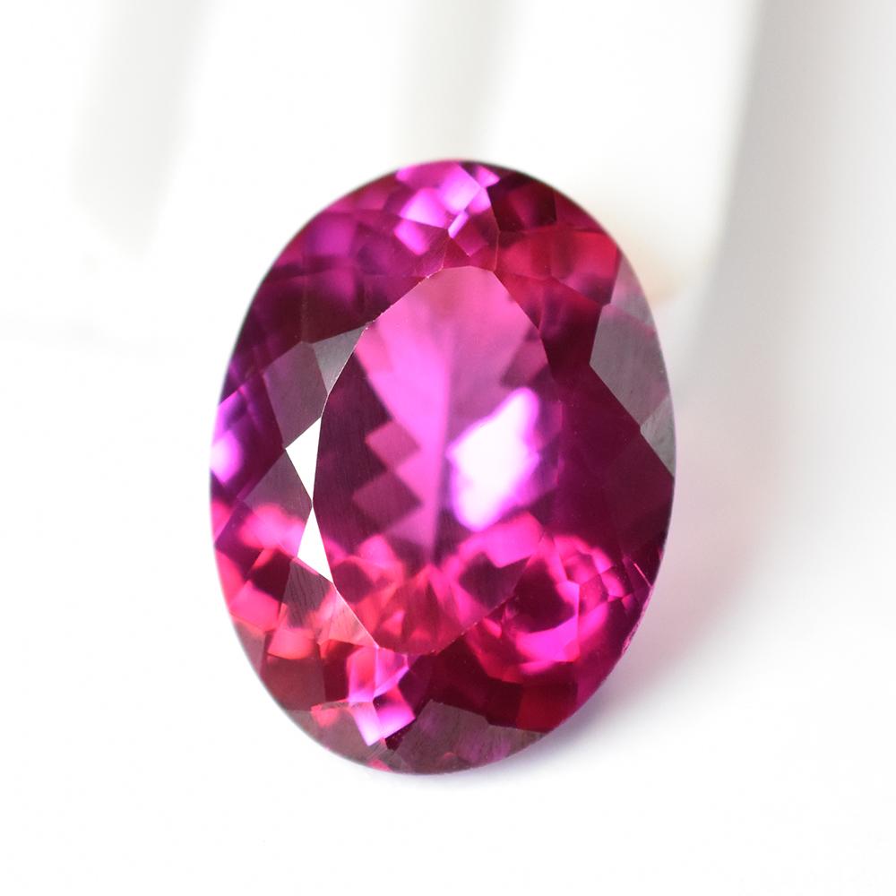Natural Pink Ruby Loose Gemstone 12.05 ct Oval Cut for Jewelry Making for Jewelry Making and Crafts