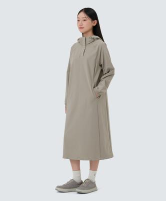 Женское платье Snow Peak Apparel Lago (S25Fwtop35) Хаки Бежевый