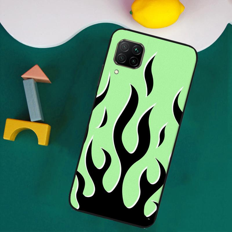 Крутое Пламя Цветной Узор Для Huawei Nova Y61 Y91 Y73 Y72 Y70 Y60 Y90 12s 12i 11i 8i 9 10 SE P30 P40 Lite P60 Pro Чехол