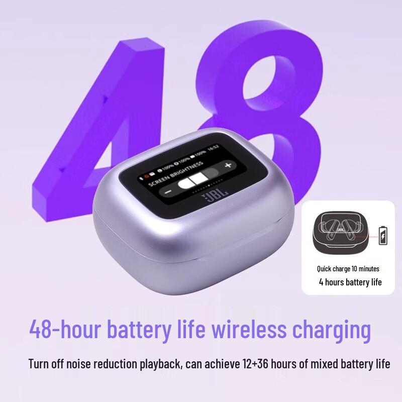 JBL LIVE BEAM 3 Wireless Noise-Cancelling Bluetooth Earbuds