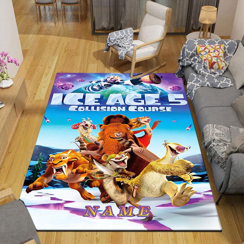 Custom 1Pc Ice Age Collision Course Rug Office Carpet Indoor Outdoor Entrance Doormat Nonslip Soft And Comfortable Living Room D91679