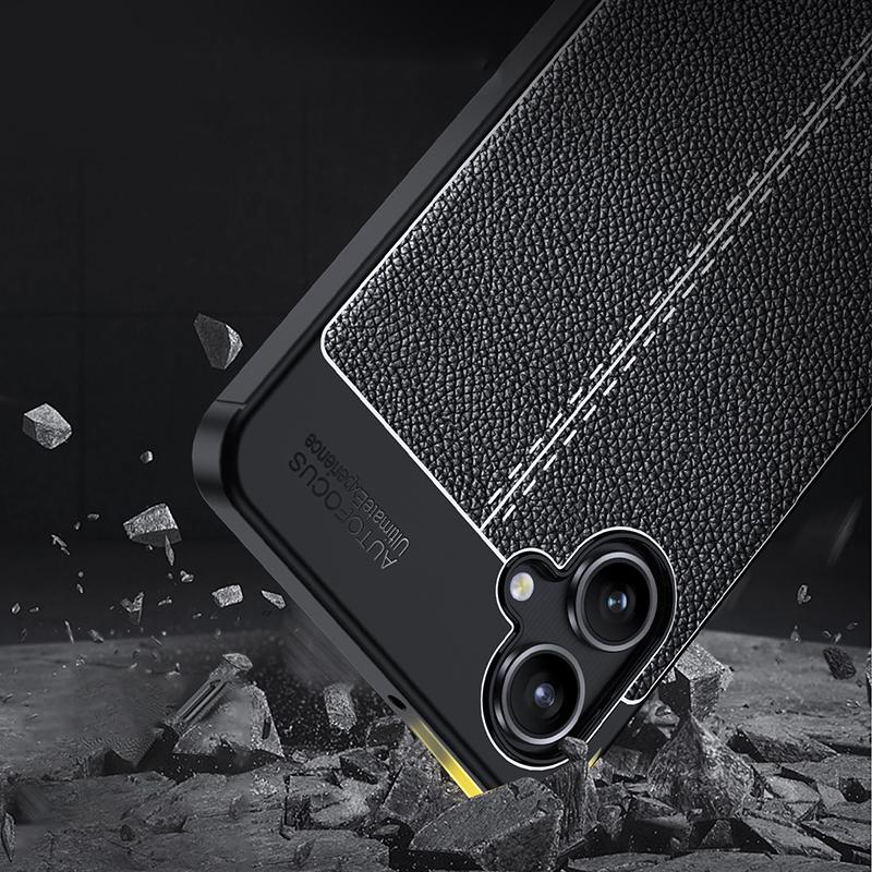 Для Samsung Galaxy A06 Чехол Samsung Galaxy A06 Чехол Оригинальный TPU Противоударный PU Кожаный Силиконовый Чехол Для Телефона Samsung Galaxy A06