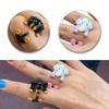 Cute Dog Elephant Adjustable Rings Unique Cartoon Animals Open Rings Simple Lovely Finger Rings Jewelry Stackable Rings