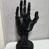 Киберпанк Черная Механическая Рука Настольная Подставка Держатель для Игрового Контроллера Кольцевая Стойка для Дисплея Фотоаксессуар Декор для Дома Подарок