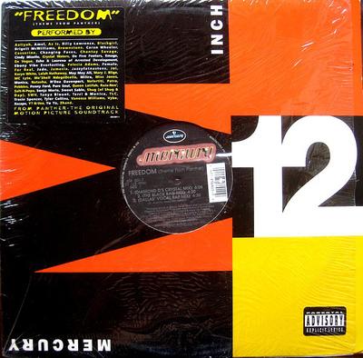 12-дюймовая пластинка VARIOUS - Freedom (Тема из «Пантеры») 8568011 Mercury 1995 США Рэп и хип-хоп/R&B Б/у