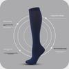 Elastic Compression Cycling Socks for Men & Women - Long Outdoor Fitness Running Socks