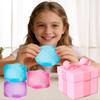 Schylling Needoh Nice Cube Игрушка-антистресс, сжимаемая, для пальцев, сенсорная игрушка, против тревожности, для концентрации, успокаивающая игрушка для детей, взрослых, СДВГ