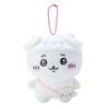 Chikawa Yukikawa Dog Self-mocking Bear Plush Toy And Hanging Decoration Cute Animal Design Pp Cotton Stuffed 20cm Teddy Bear 10cm Pendant