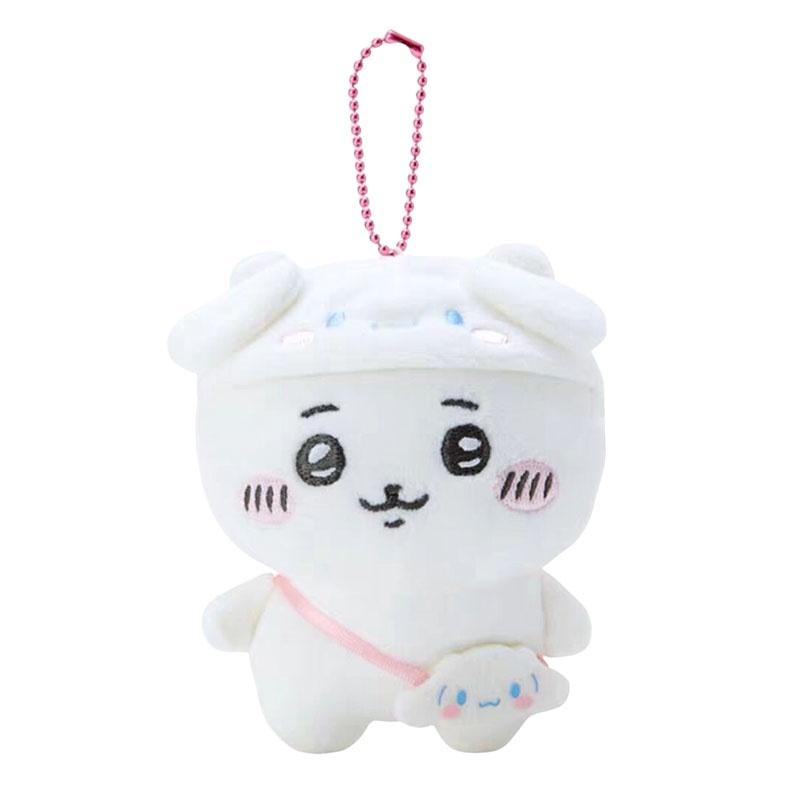 Chikawa Yukikawa Dog Self-mocking Bear Plush Toy And Hanging Decoration Cute Animal Design Pp Cotton Stuffed 20cm Teddy Bear 10cm Pendant