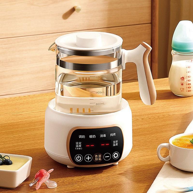 Xiaomi 1300ml Electric Kettle Baby Thermostatic Milk Regulator 72h Hot Kettle Temperature Control Teapot Multifunction Glass Health Pot