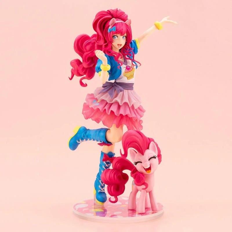 My Little Pony Anime Figure Princess Cadance Applejack Fluttershy Mikuo Statue Rainbow Dash Bishoujo Rarity Figurine Doll Gift