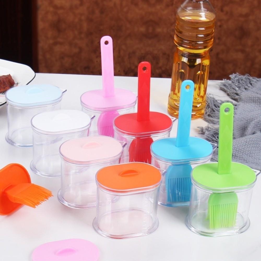 Non-Slip Handle Sauce Application Brush Heat Resistant Oil Brush  Pastry Making