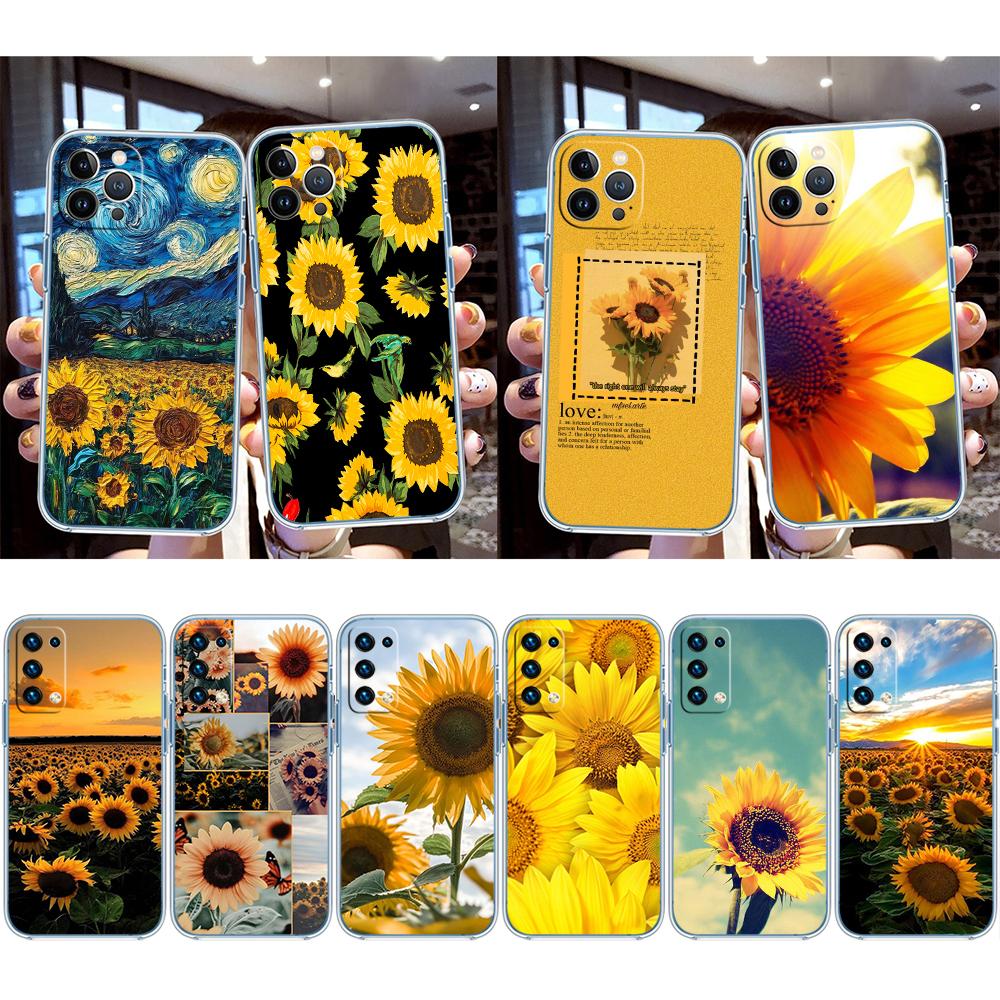 UP47 Sunflower Flower Phone Case for Motorola Moto G10 G20 G30 G31 G32 G34 G35 G41 G42 G50 G51 G52 G55 G60 G60S G62 G71 G72 G75