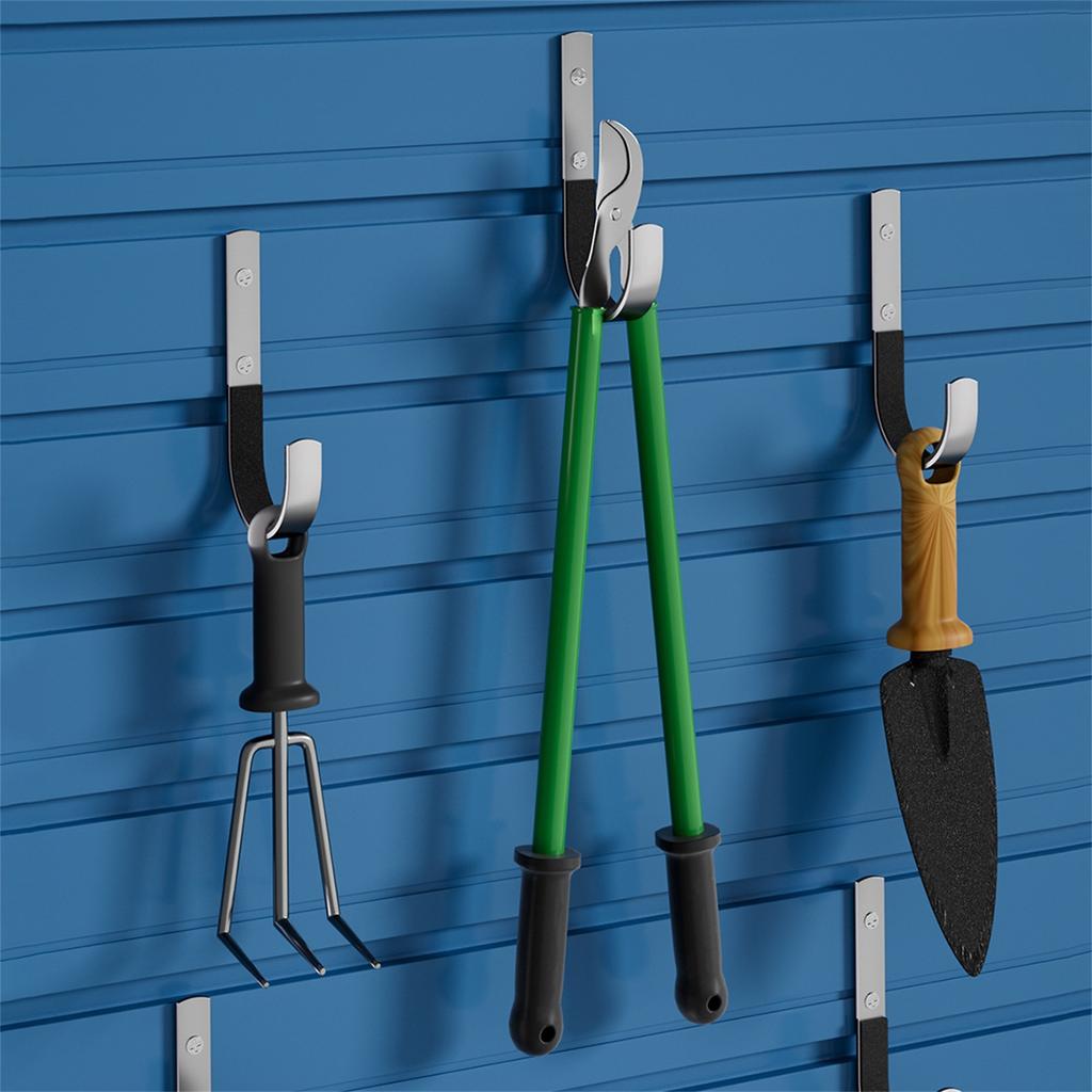 Многофункциональный металлический крючок кронштейн для хранения стеллаж настенный для хранения спальни дома 2 шт