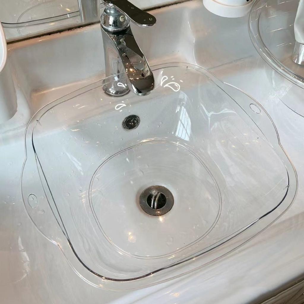 Прозрачная пластиковая раковина Многофункциональная Стильная Простая Стиль Утолщенная Прочная Прозрачная Лицо