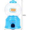Plastic Mini Gumballs Dispenser, Portable Children Candy Machine Mini Money Deposit Box Kids Kindergarten Gift(blue)