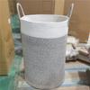 Cotton Rope Woven Dirty Clothes Basket Multifunctional Clothing Storage Basket Woven Storage Basket