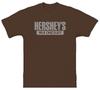 Классическая унисекс футболка с логотипом шоколада Hershey