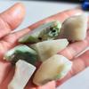 Natural Green Moonstone Rough Stones Feldspar Family Mineral Specimen Healing Gemstone Collections Aquariums Decor