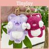 Mini Lovable Plush Cat Hanging Doll Keychain Perfect Companion For Bags And Key Accessories