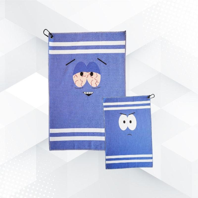 Water-Absorption Cloth Golfs Club Head Wipe Cloth Cleaner Wipe Cloth Microfiber Golfs Cleaning Towel with Buckles Hook