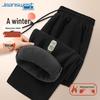 Jeanswest Мужские зимние 2025 утолщенные вельветовые брюки прямого кроя