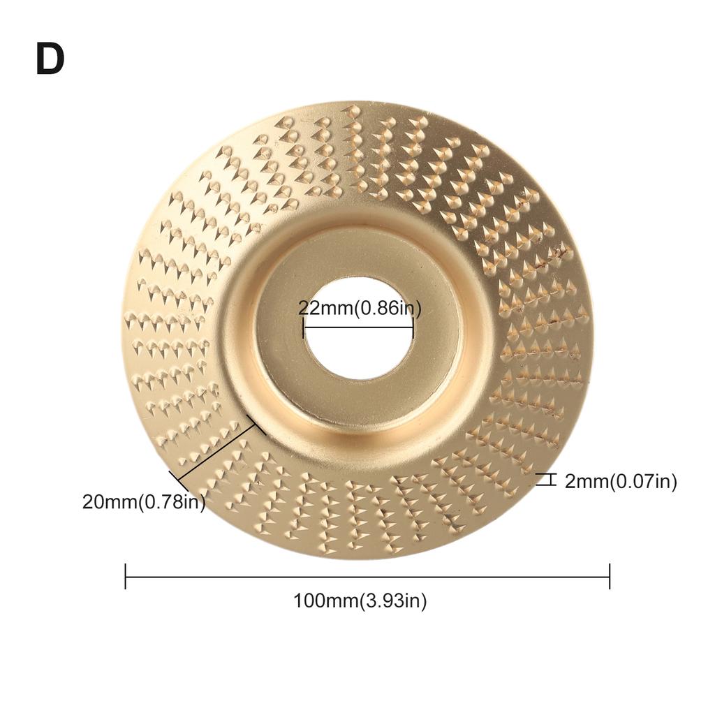 100мм Металлические шлифовальные диски Деревообрабатывающий шлифовальный круг Диск для угловой шлифмашины Шлифовальный плоский скошенный ротационный диск Абразивный инструмент