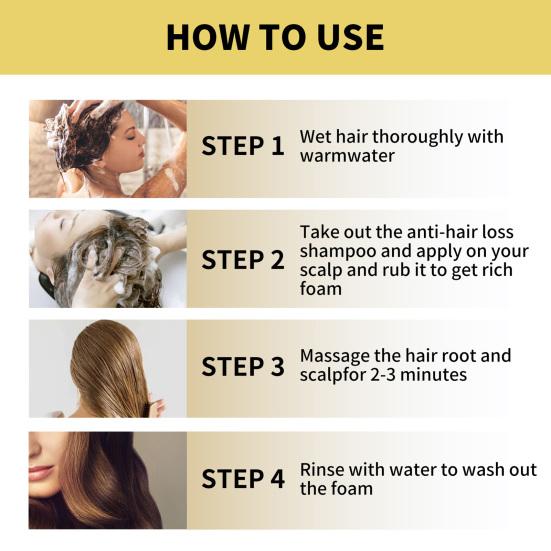 100 мл Уход за волосами Шампунь для придания объема Устранение зуда Против перхоти Защита волос Питательный имбирный кондиционер для роста волос Шампунь Принадлежности для волос