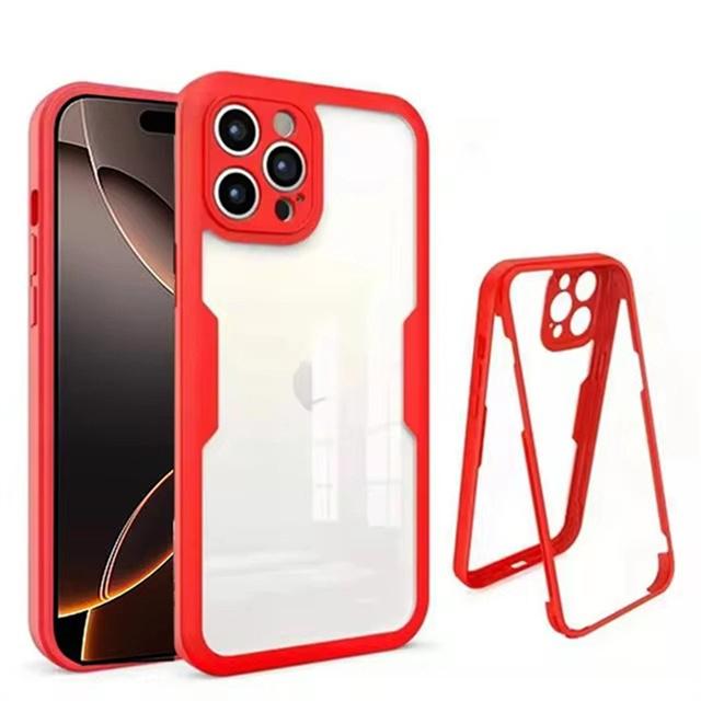 360 Полный Чехол Для iPhone 16 15 14 13 12 11 Pro Max Funda Для iPhone XS Max XR 15 16 Plus Защита Экрана Телефона Чехол