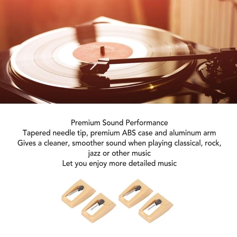 Щетка для чистки иглы проигрывателя с алмазным наконечником, деталь фонографа, замена иглы, пластиковая текстура для проигрывателей