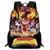 Donkey Kong Bananza, полностью открытый школьный рюкзак для ученика, мультяшный рюкзак, мужской